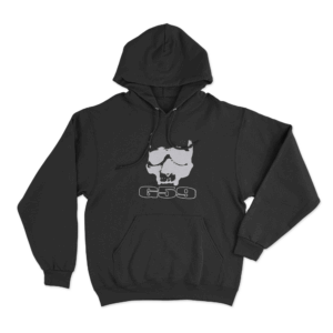 G59 Big Skull Unisex Hoodie Black