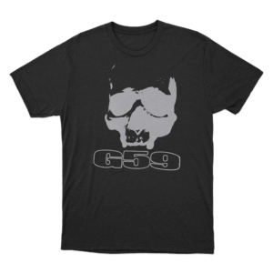 G59 Big Skull Unisex T Shirt Black