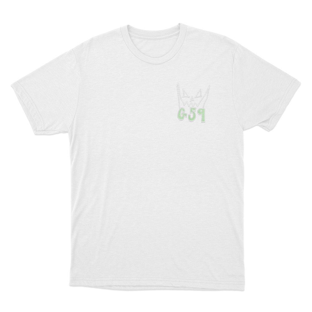 G59 Hand Drawn Unisex T Shirt White G59 Hand Drawn Unisex T Shirt White