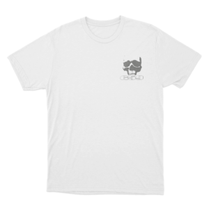 G59 Skull Logo Unisex T Shirt White