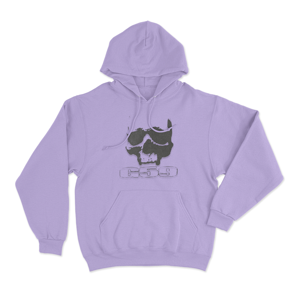 G59 Skull Unisex Hoodie Purple G59 Skull Unisex Hoodie Purple
