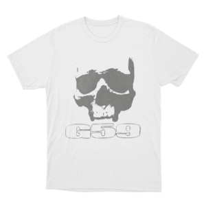 G59 Skull Unisex T Shirt White